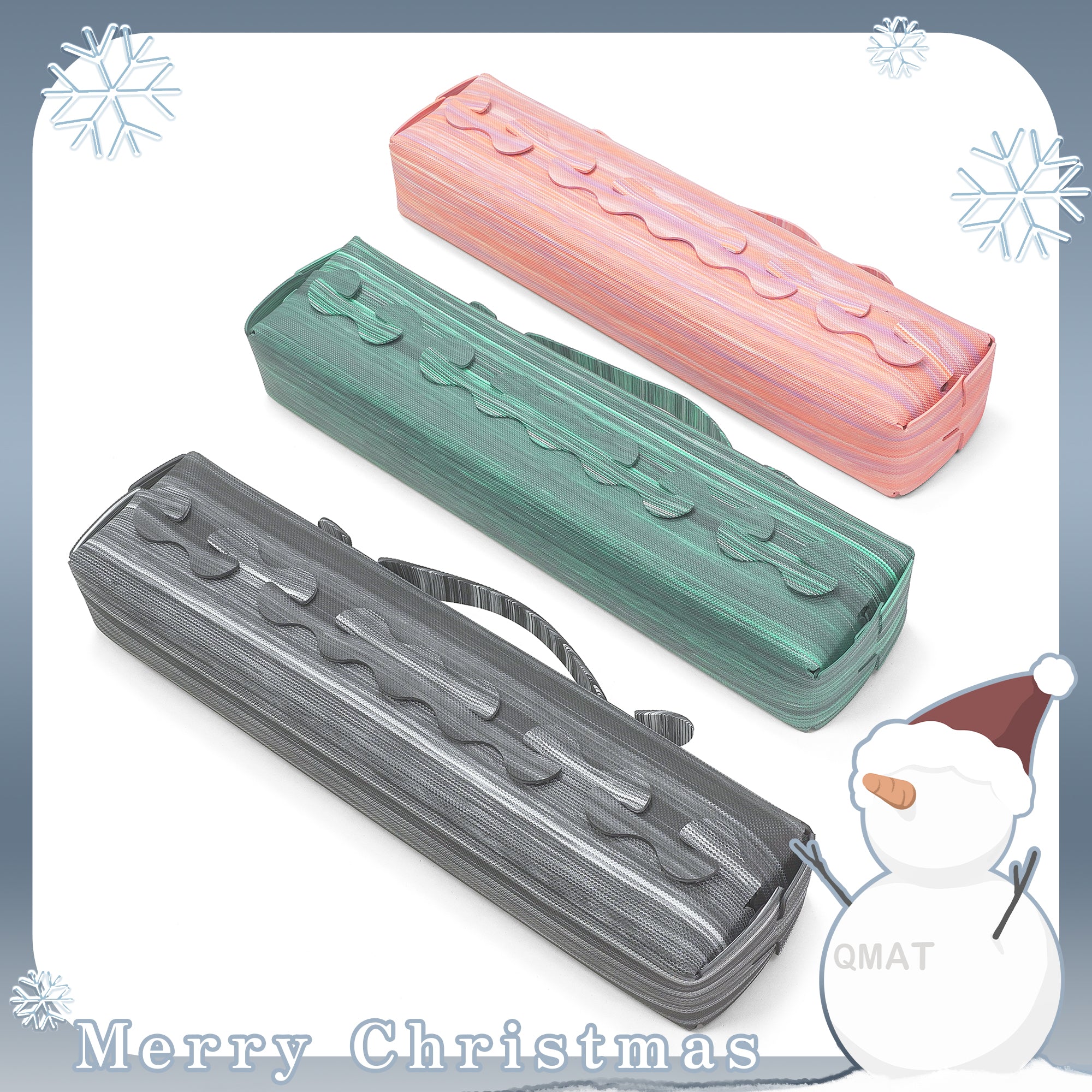 聖誕禮物組/ 折疊瑜珈墊+筋膜球+皮料手提包組