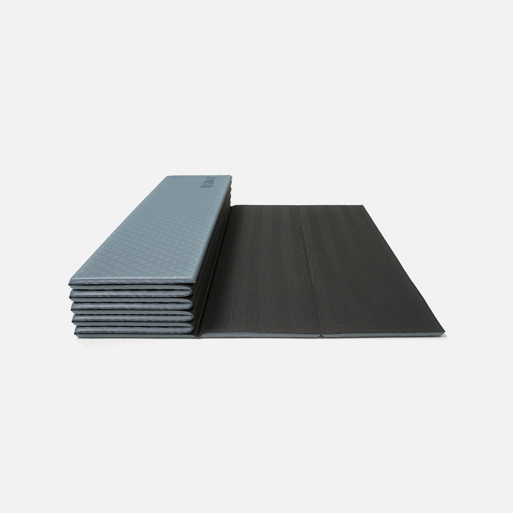 6mm折疊瑜珈墊-雙色 60*180cm