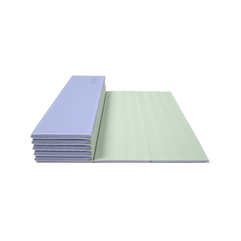 6mm折疊瑜珈墊-雙色 60*180cm