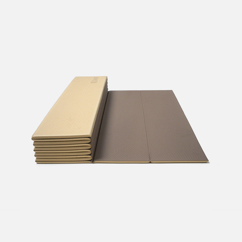 6mm折疊瑜珈墊-雙色 60*180cm