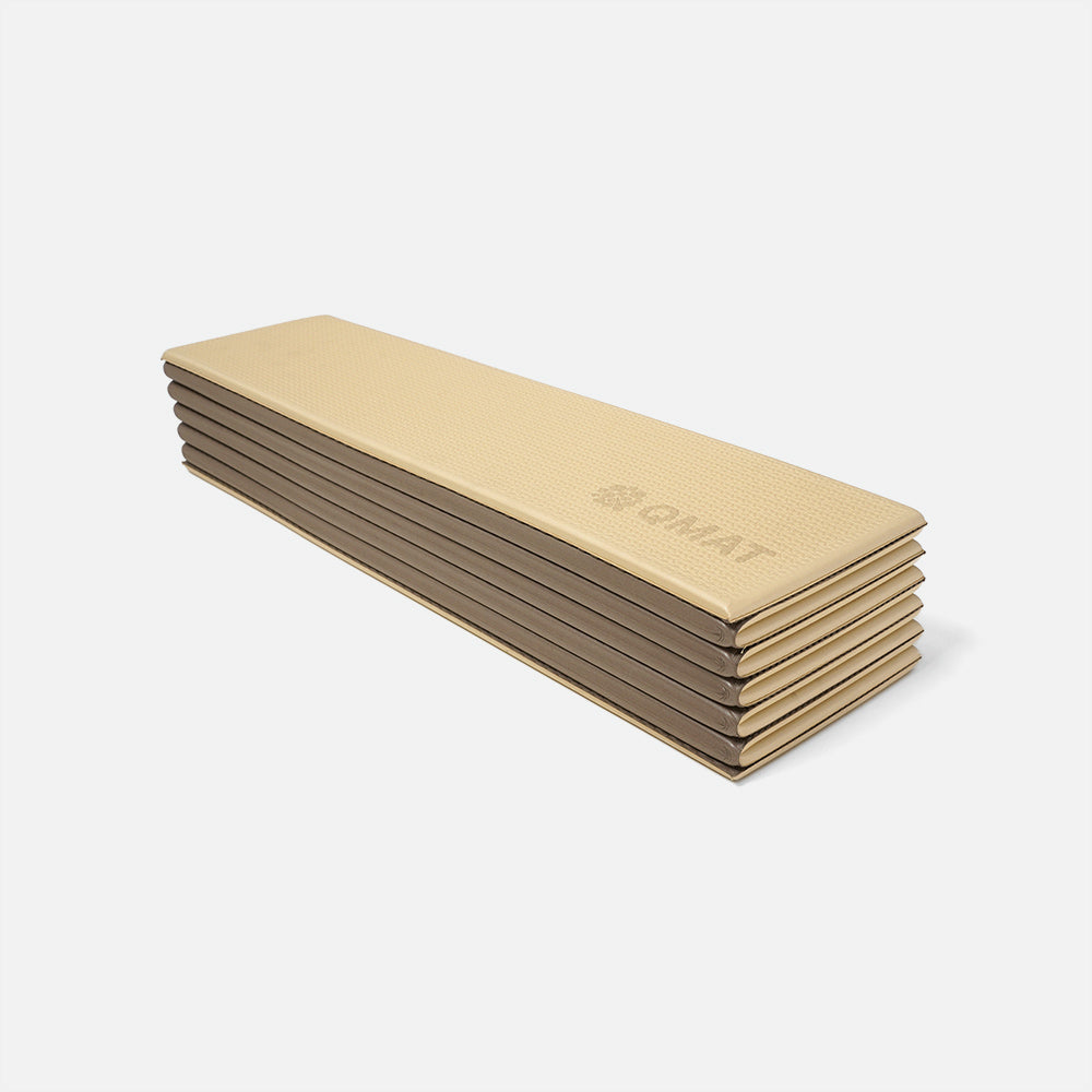 6mm折疊瑜珈墊-雙色 60*180cm