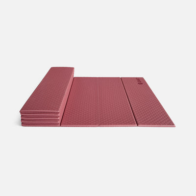 6mm折疊瑜珈墊 63 x 185cm－單色