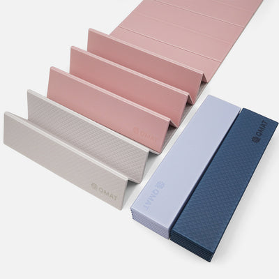 6mm折疊瑜珈墊 63 x 185cm－單色