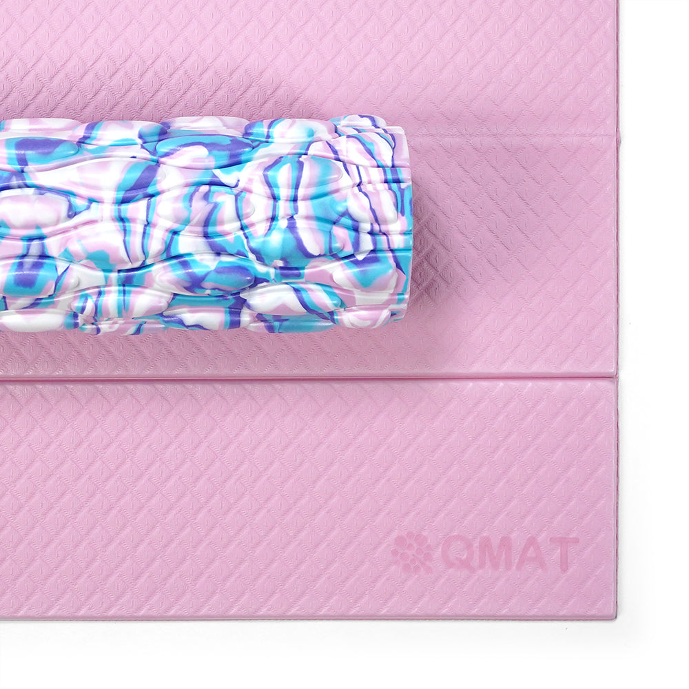 運動組合（6mm折墊＋33cm滾筒＋折墊拉鍊袋(如選項)）