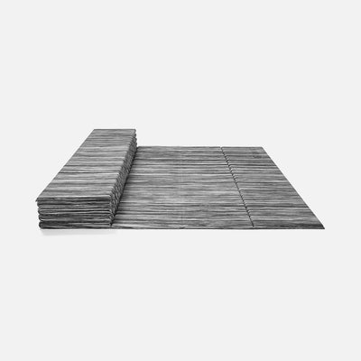 6mm折疊瑜珈墊 - 條紋款 60 x 180cm