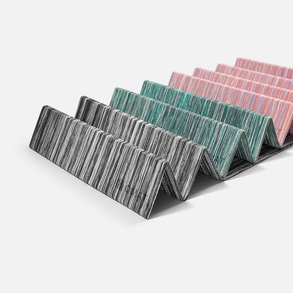 6mm折疊瑜珈墊(十二折墊)60*180cm-條紋款