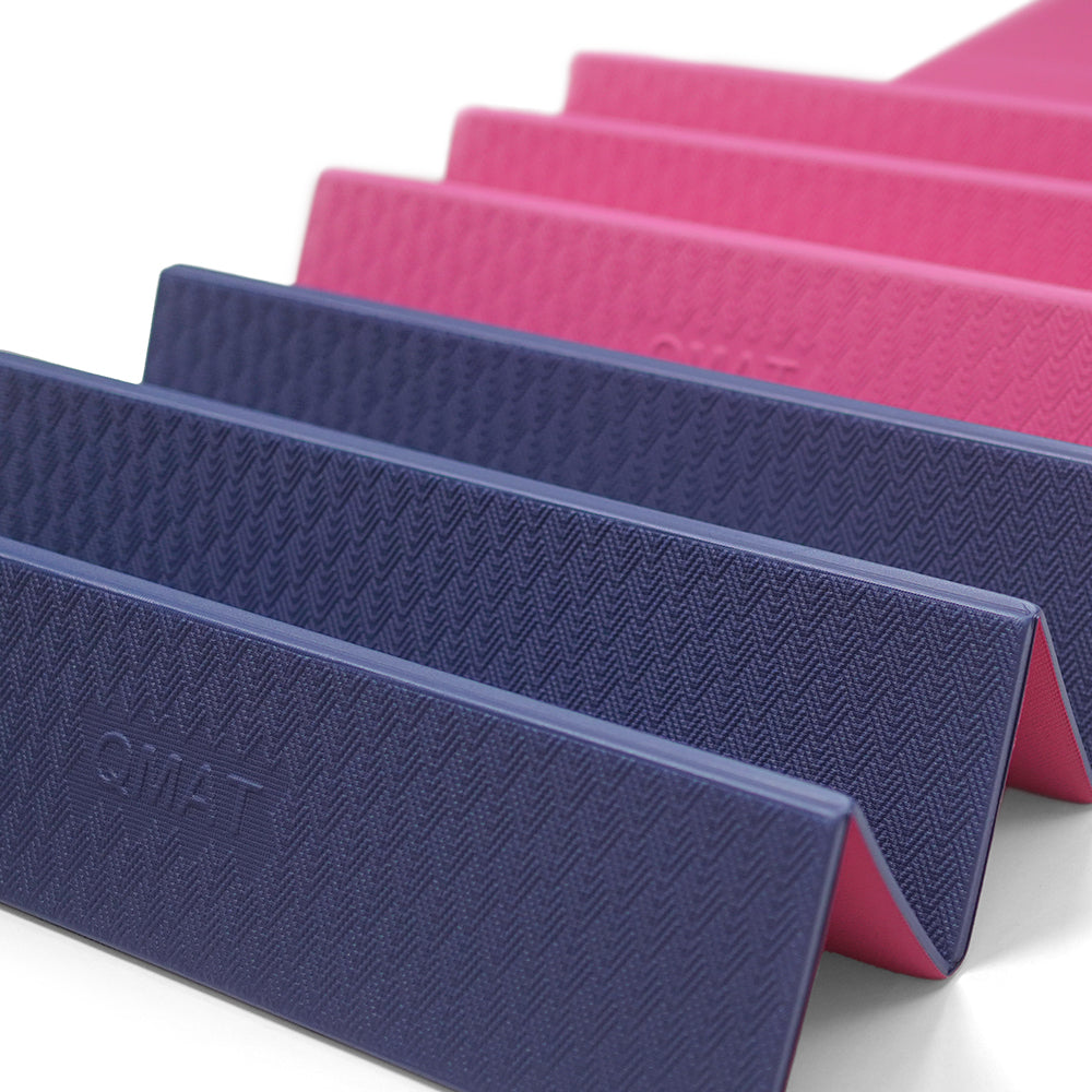 8mm折疊瑜珈墊 60*180cm (葉紋)