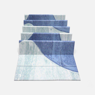 8mm折疊瑜珈墊 - 山海系列 60 x 180cm