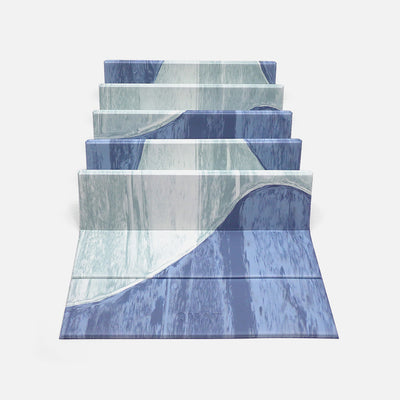 8mm折疊瑜珈墊 - 山海系列 60 x 180cm