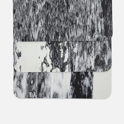 8mm瑜珈墊-黑白潑墨雲彩 60*180cm