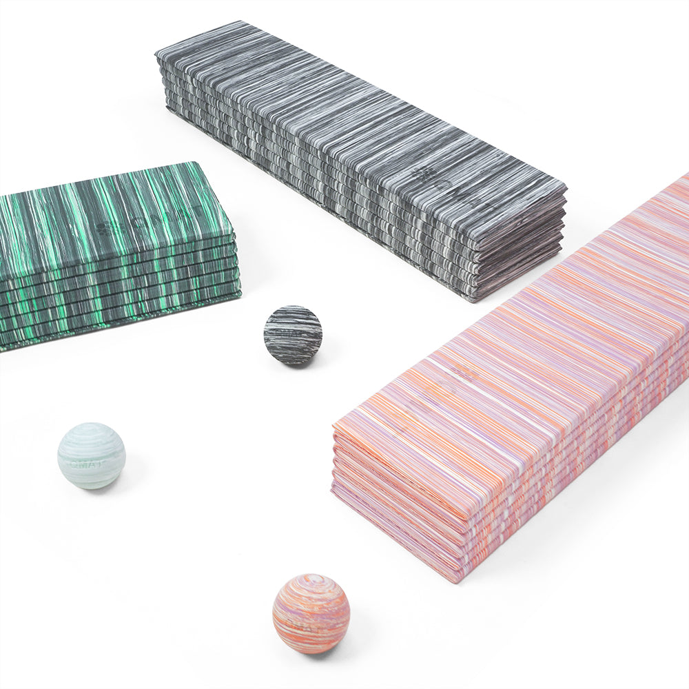 聖誕禮物組/ 折疊瑜珈墊+筋膜球+皮料手提包組