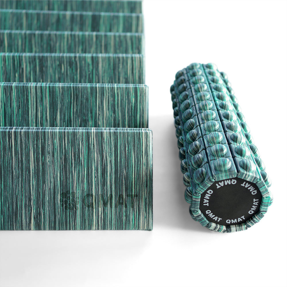 運動組合（6mm折墊＋40cm滾筒＋折墊拉鍊袋(如選項)）