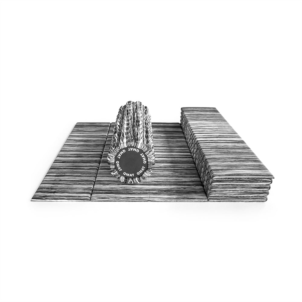 運動組合（6mm折墊＋40cm滾筒＋折墊拉鍊袋(如選項)）