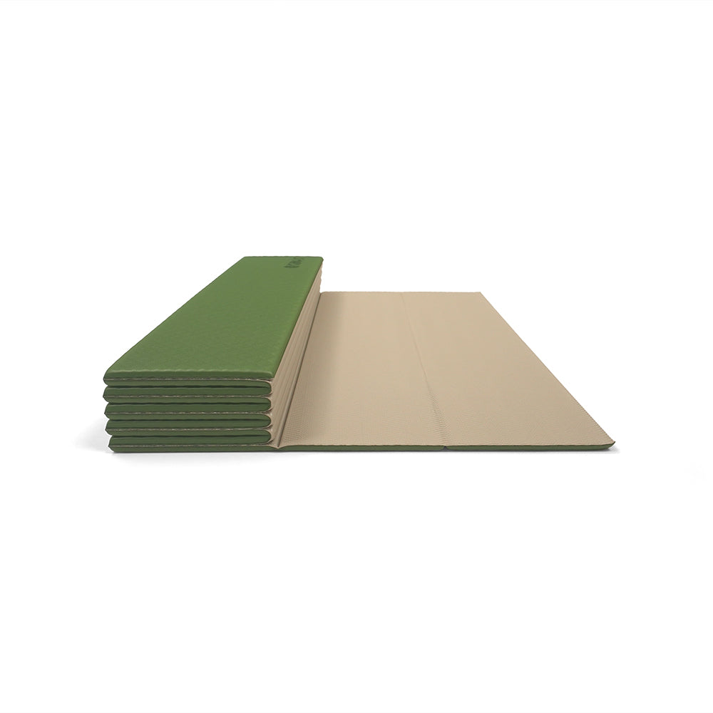 6mm折疊瑜珈墊-雙色 60*180cm